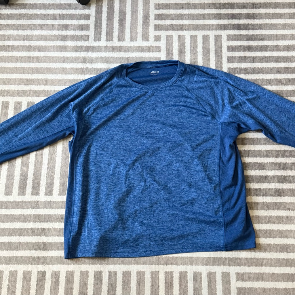 Men's Bcg Blue Athletic Shirt